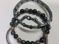 Green Bracelet - Set of 3
