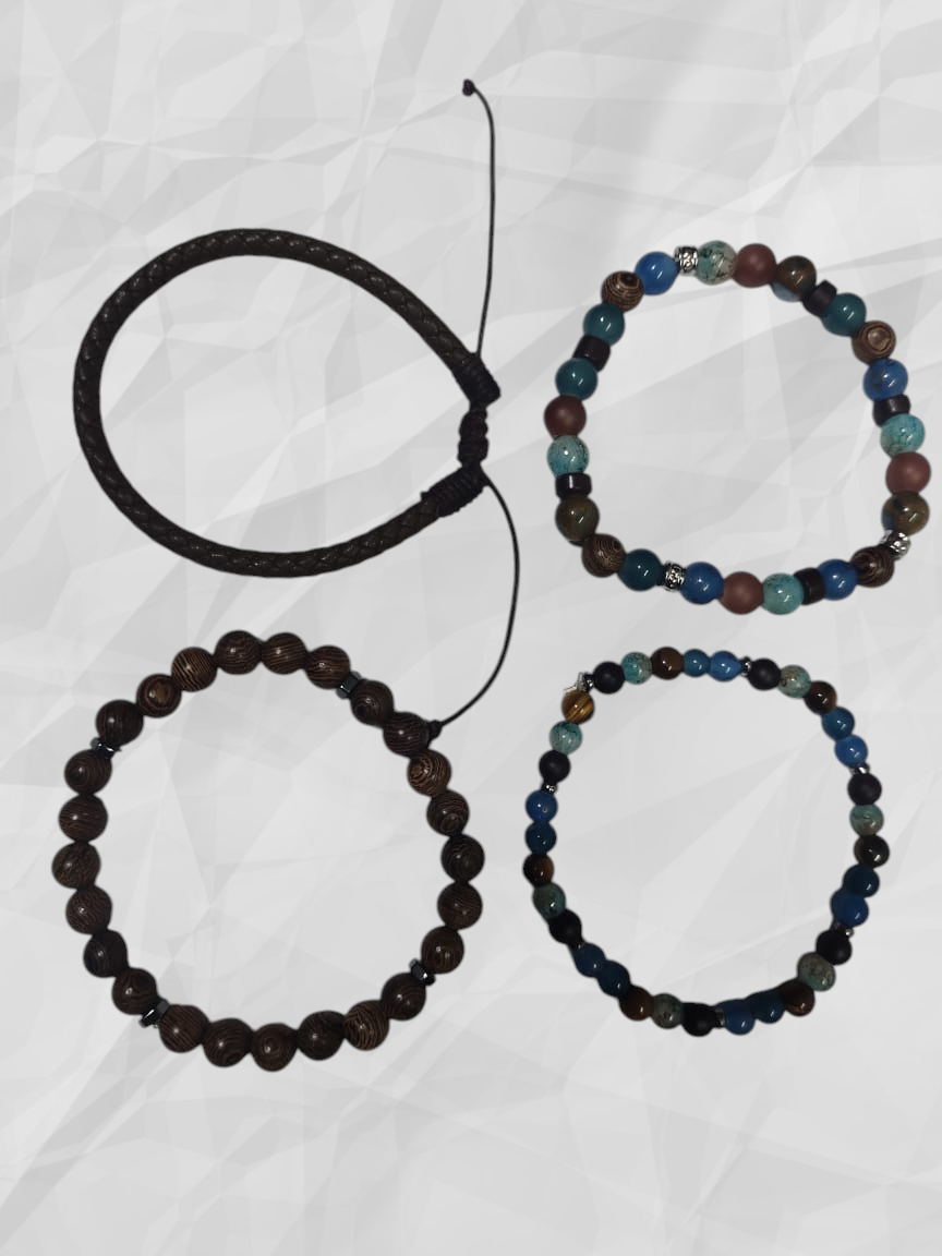 Multicolor 4 Layer Bracelet - Image 3