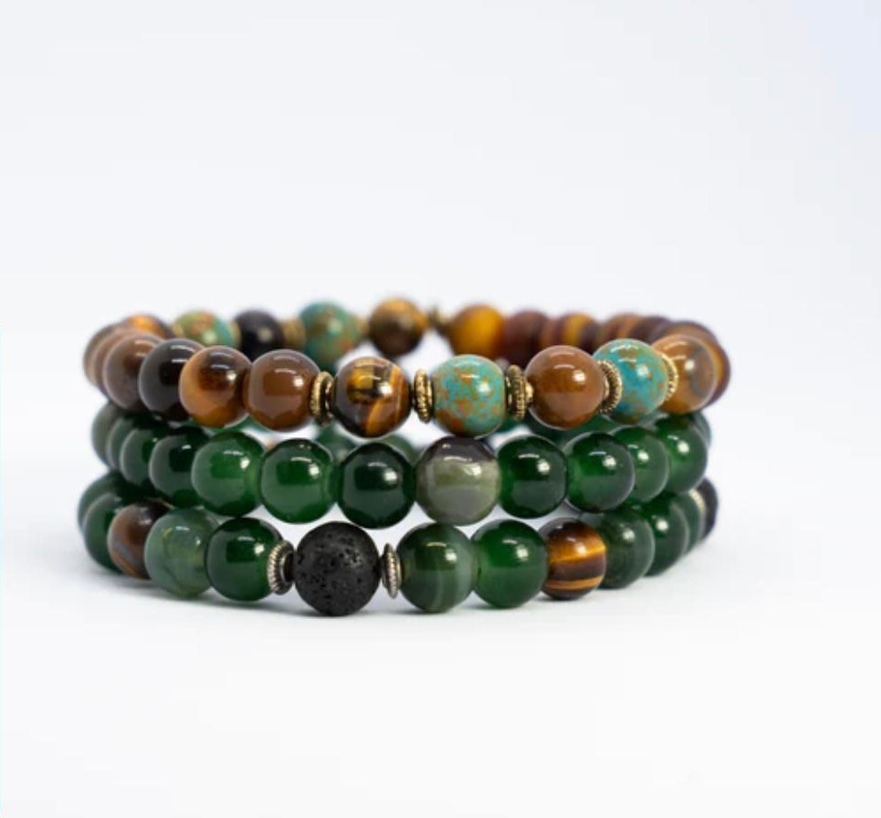 Set of Three - Tiger Eye Bracelet